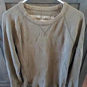 Mossimo Supply Co. Men’s Waffle Knit Thermal Shirt - Size M